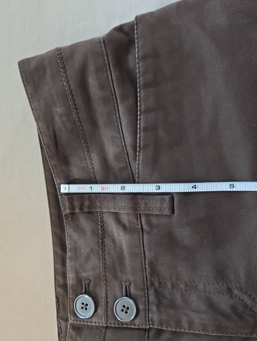 Ann Taylor LOFT Marissa Wide‑Leg Pants – Dark Brown Mid‑Rise Trouser sz 6 - Picture 9 of 10
